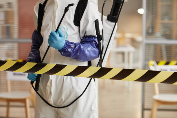 Professional Infectious Disease Decontamination technician working in South Plainfield, NJ